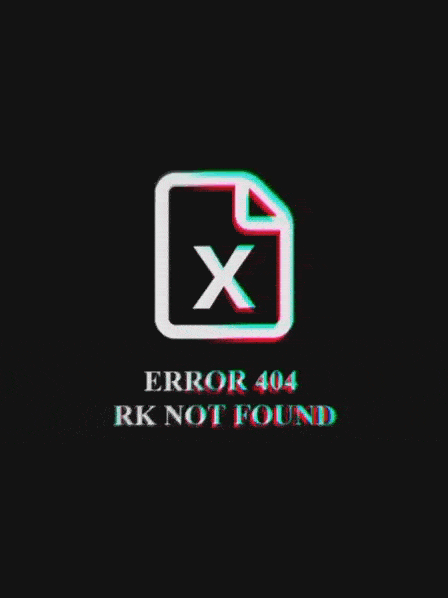 error 404 rk not found